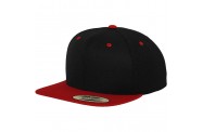 Black/Red Snapback