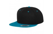 Black/Teal Snapback