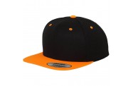 Black/Neon Orange Snapback