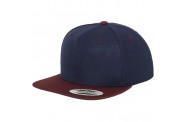 Navy/Maroon Snapback