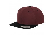 Maroon/Black Snapback