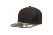 Blk/Grn Camo Snapback