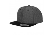 Black Chambray Snapback