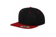 Black/Red Youth Snapback