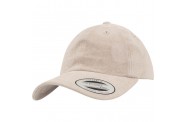 Khaki Velour Dad Cap