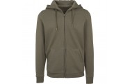 Olive Zip Hoodie