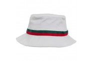 White Stripe Bucket Hat