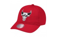 Bulls Red Dad Cap