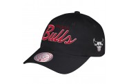 Bulls Black Dad Cap