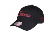 76ers Black Dad Cap