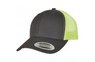 Charcoal/Neon Green Trucker