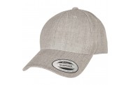 Heather Grey Baseball Snap