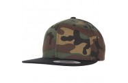 Grn Camo/Blk Snapback