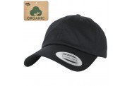 Black Organic Dad Cap