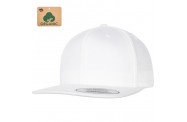 White Organic Snapback