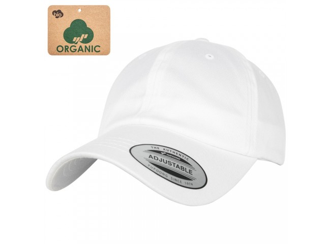 Yupoong 6245OC White dad cap 