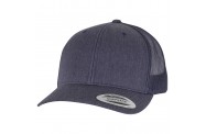 Heather Navy Trucker